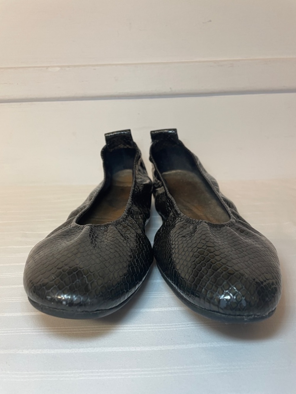 Arche Laius Patent Leather Ballet Flats women’s size 9.5 green but look black - Picture 8 of 16